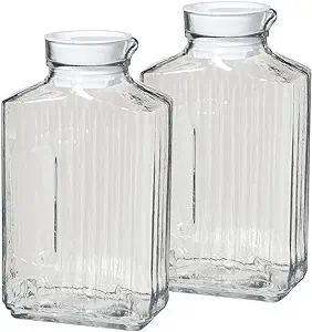 XP Lidded Glass Pitcher for Cold Beverages